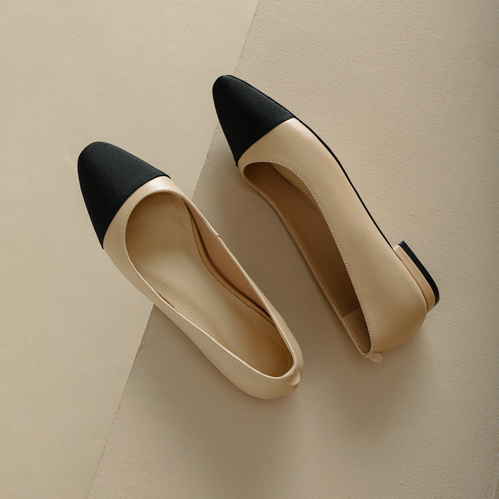 flats loafer color apricot size 7 for women