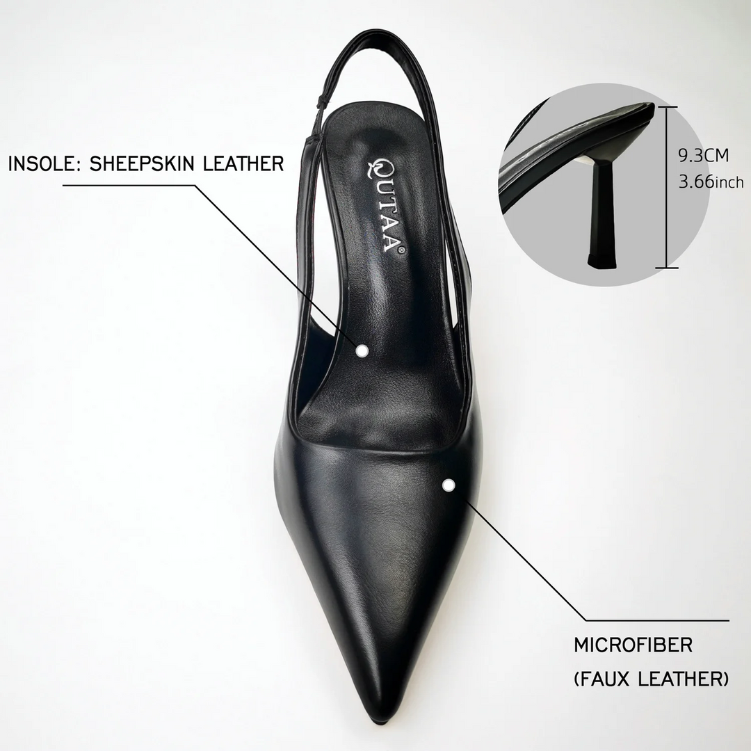 dress pumps shoes color black size 6 for women