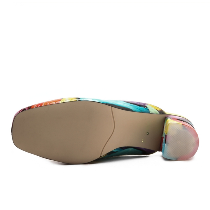 anti slip mules multi color size 8 for women