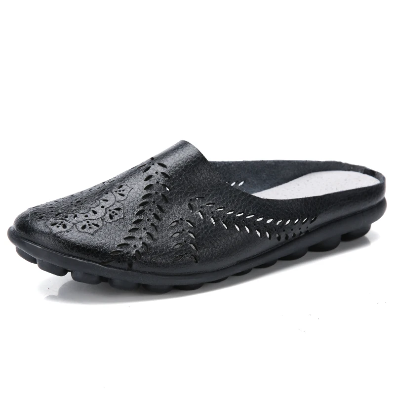 casual mule color black size 6 for women