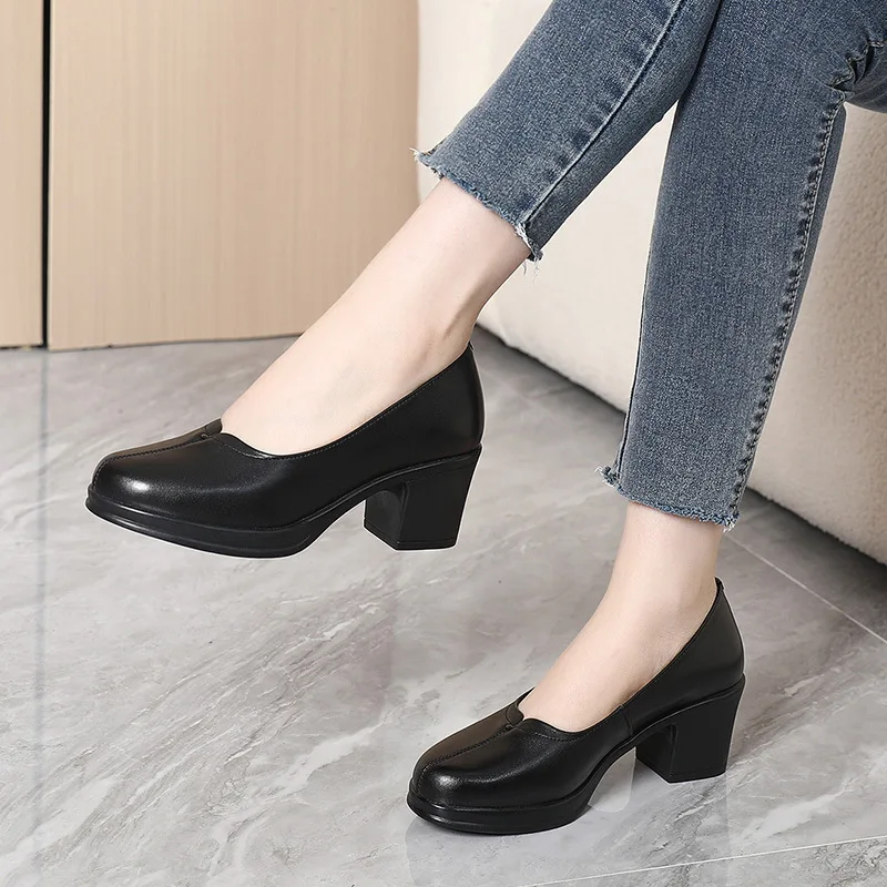 office pumps shoes color black size 8.5 for women