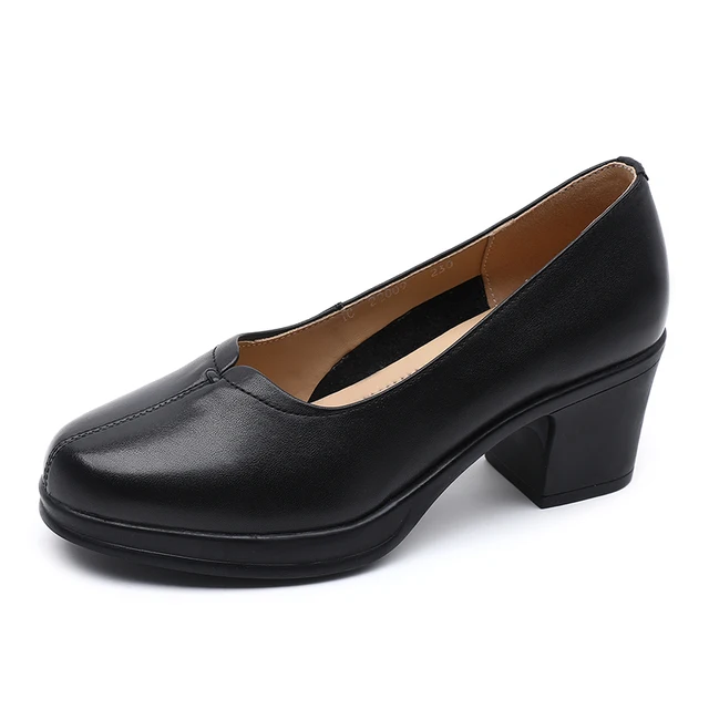dress pumps shoes color black size 7 for women