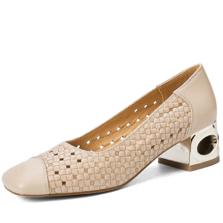 office pumps color caramel size 7 for women