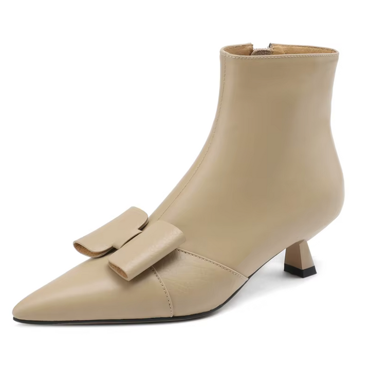 pointed boots color beige size 5.5 for women