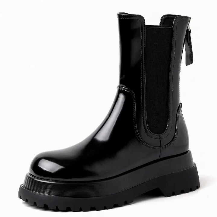 winter boots color black size 6 for women