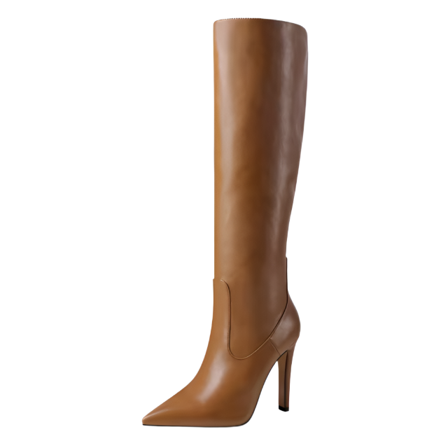 knee high boots color brown size 5.5 for women