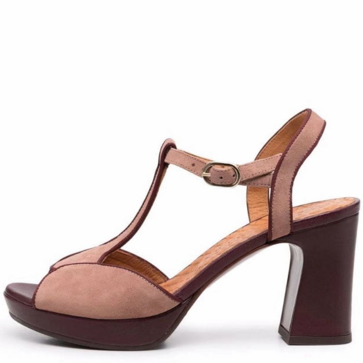casual leather sandals color brown size 6 for women