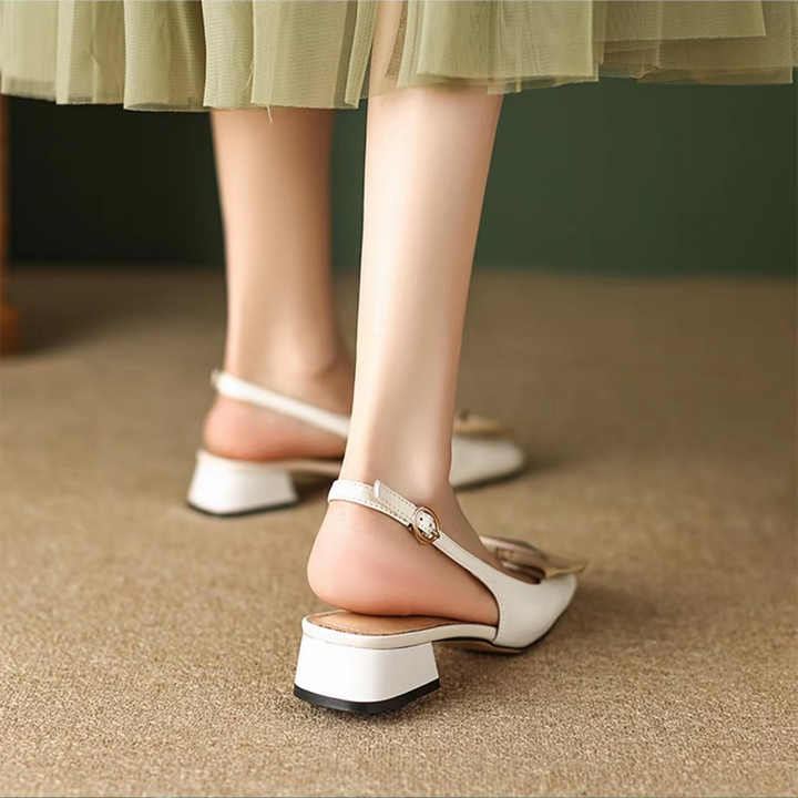 soft sandals color beige size 6 for women