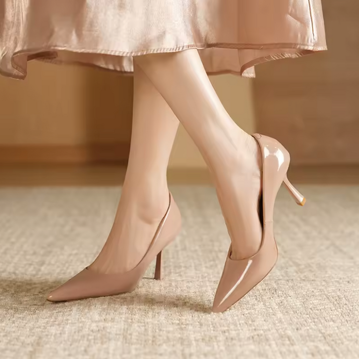 office pumps color nude size 7.5 for women