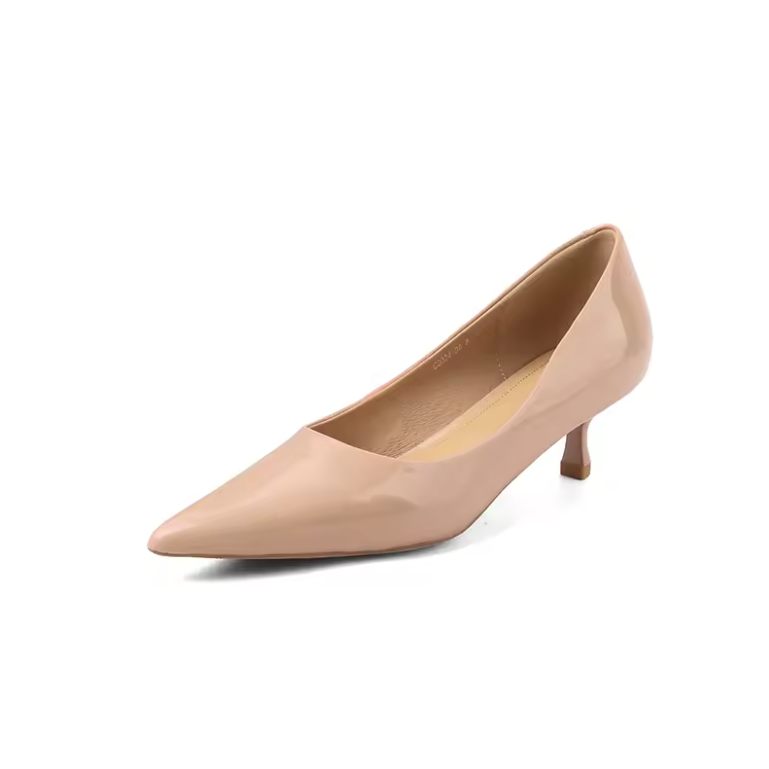 pointed pumps color nude size 5 for women