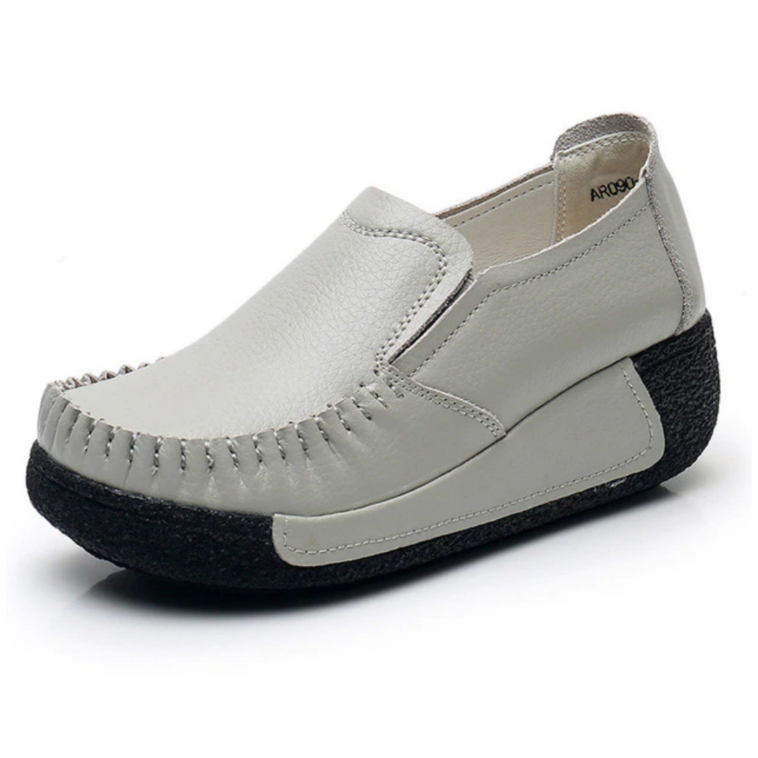 Platform Shoes Color Gray Size 9 for Women