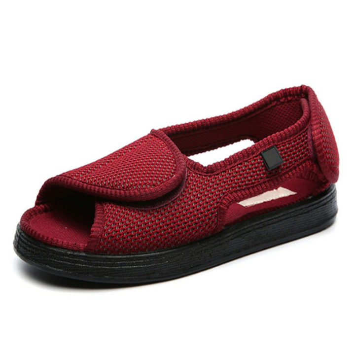 Oliva-Women_s-Sandal-Diabetic-Shoes-Summer-Wide-Shoes-With-Adjustable-Comfortable-Puffy-Wide-Feet-Of-Fabric-color-red-Ultra-Seller-Shoes-1.png