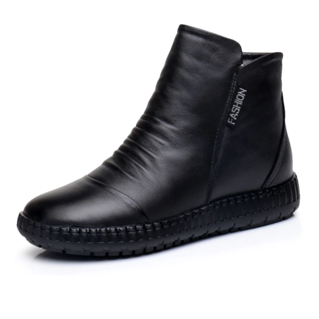    Cali-Women_s-Leather-Fashion-Ankle-Boots-Color-Black-uss-seller-shoes-1