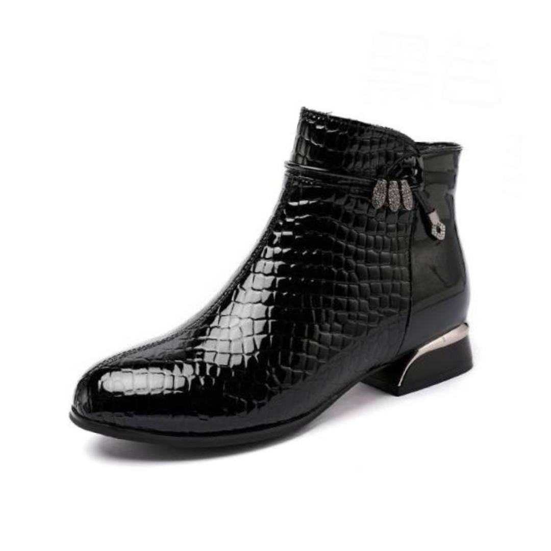 Fedra-Women_s-Leather-Fashion-Boots-Color-Black-uss-seller-shoes-2