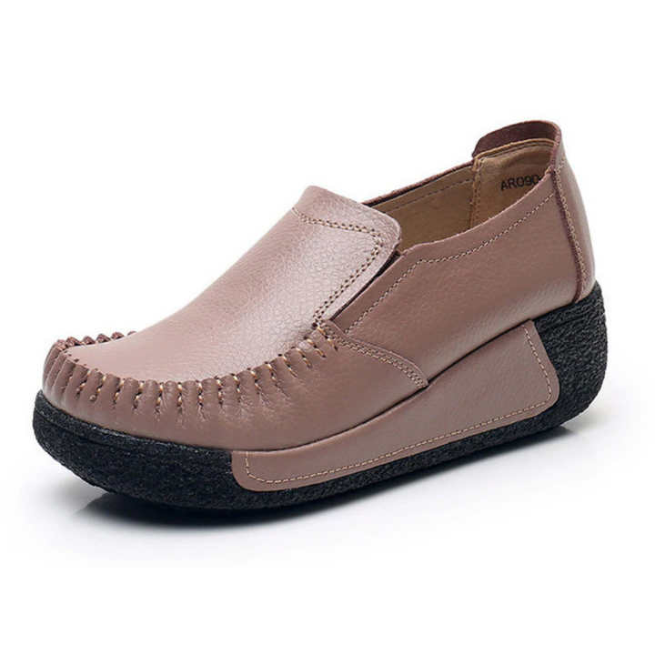 Autumn Platform Shoes Color Coffee Size 6 for Women