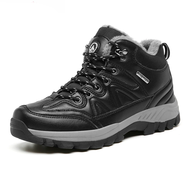 snow boots color black size 6.5 for men