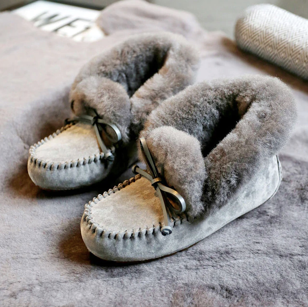 Winter Ankle Boots Color Gray Size 9.5 for Women 
