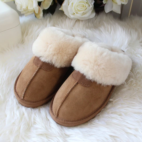 Slippers Color Brown Size 8 for Women