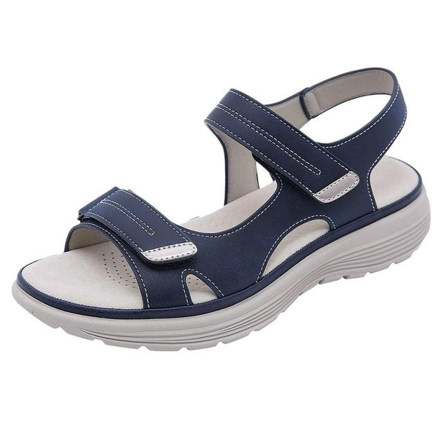 sandal color blue size 6.5 for men
