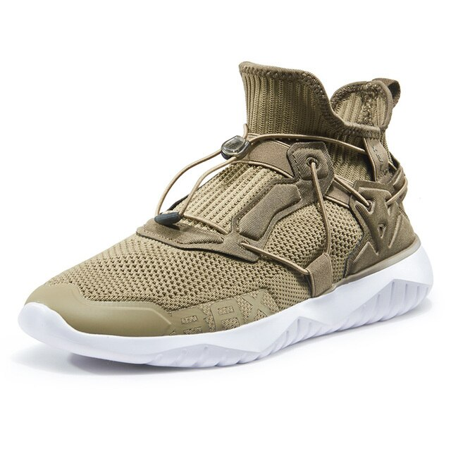 mesh running shoes color beige size 7 for men