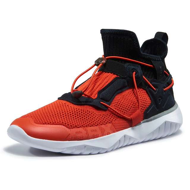 soft running shoes color red size 9.5 for men