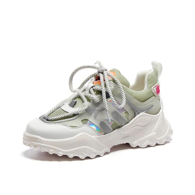 Grasso Women's Breathable Lace Up Sneaker