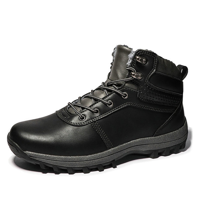 Work Boots Color Black Size 8.5 for Men