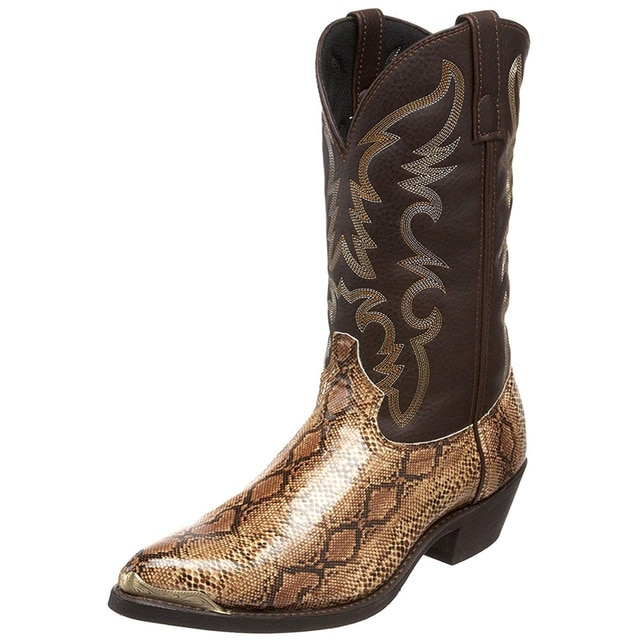 Western Boots Color Brown Size 9 for Men