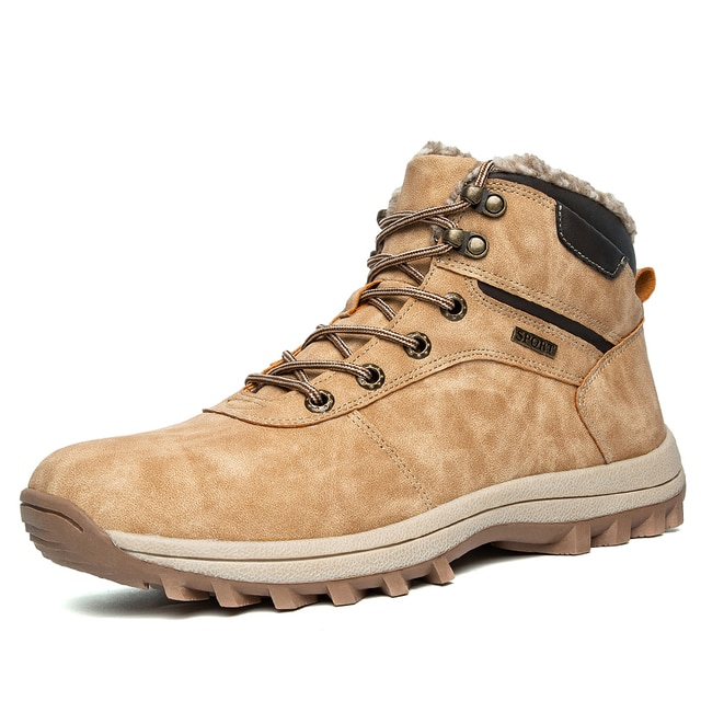 Work Boots Color Beige Size 8 for Men