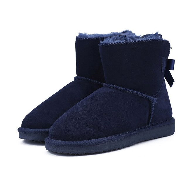 Snow Boots Color Blue Size 10 for Women