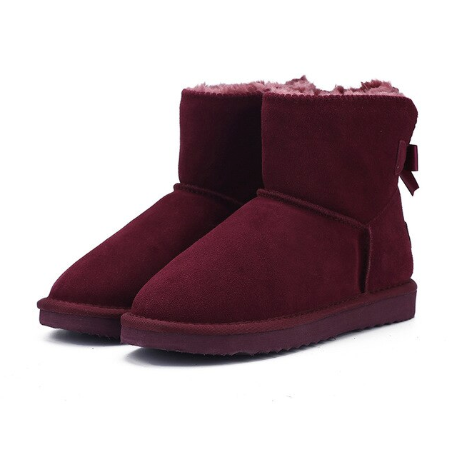 Snow Boots Color Red Size 9 for Women
