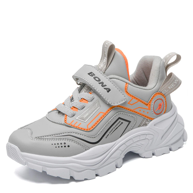 Sneaker Color Gray Size 2Y for Boys
