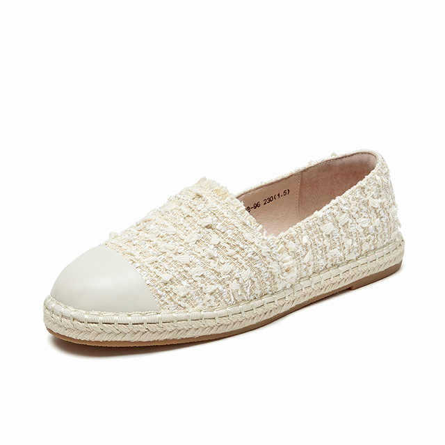 espadrille color beige size 5.5 for women