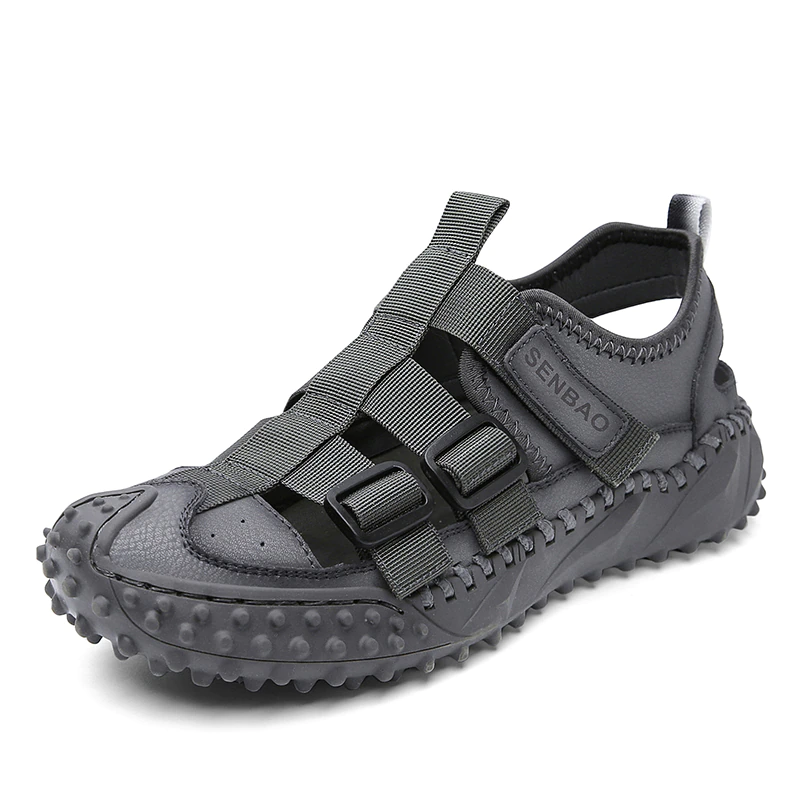 slip on sandal color gray size 6.5 for women