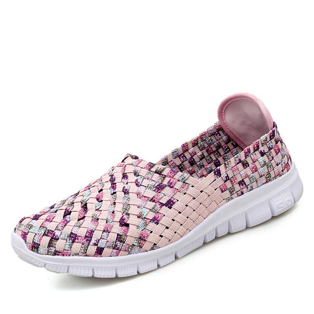 Majo Women's Knit Comfortable Loafer Walking Shoes