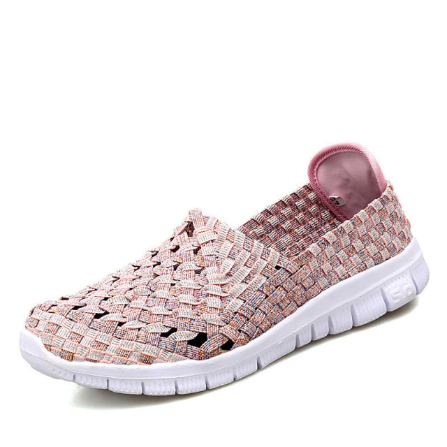 Majo Women's Knit Comfortable Loafer Walking Shoes