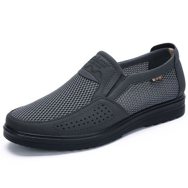 loafer shoes color gray size 6.5 for men