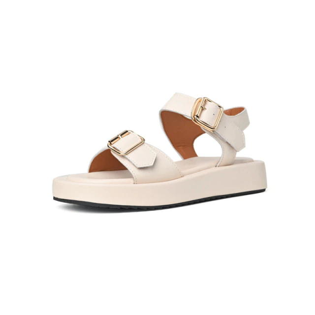 Flat Sandal Color Beige Size 7  for Women