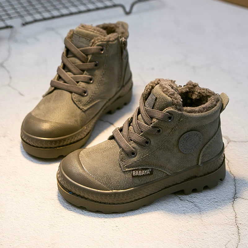 Reiner Boys' Warm Boot