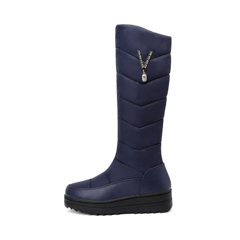 Rikki Women's Snow Boot Knee High blue ultra seller shoes