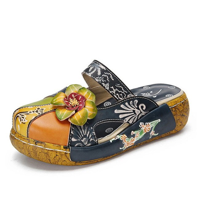 soft clogs color reblue size 6 for women