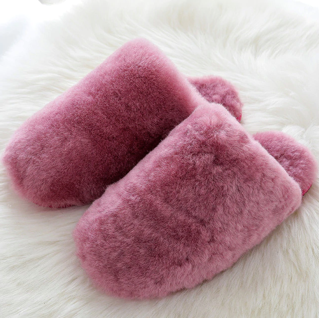 comfortable slipper color pink size 8 for women