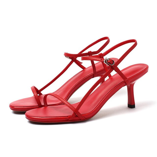 Isnarda Women's Leather Summer Sandal