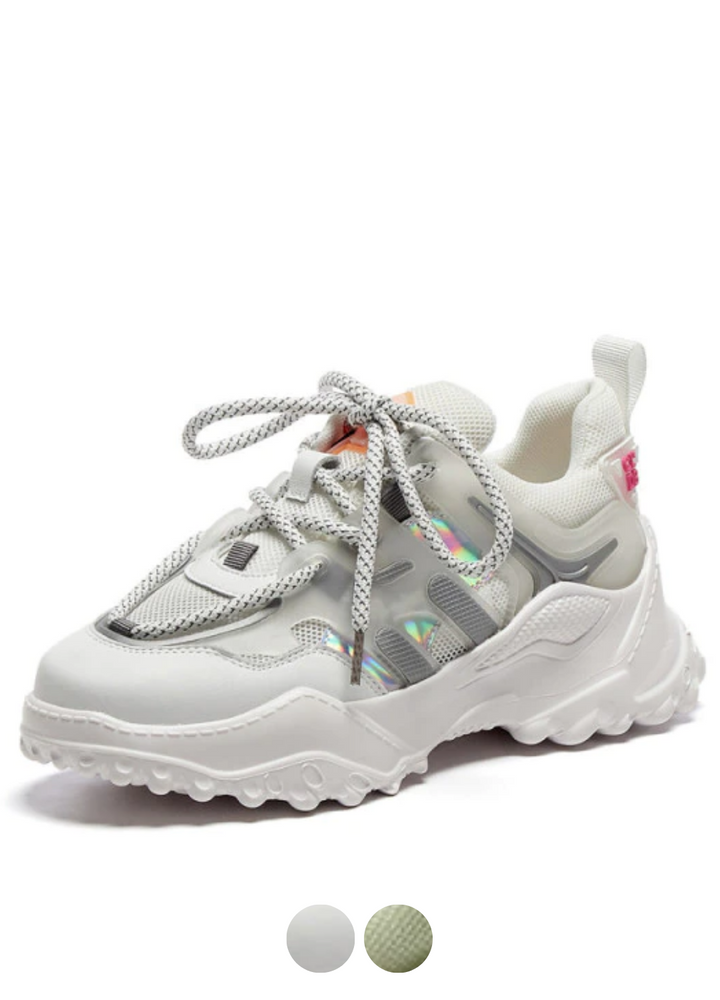 Grasso Women's Breathable Lace Up Sneaker