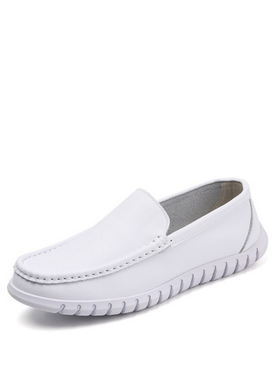 loafer color white size 5 for men