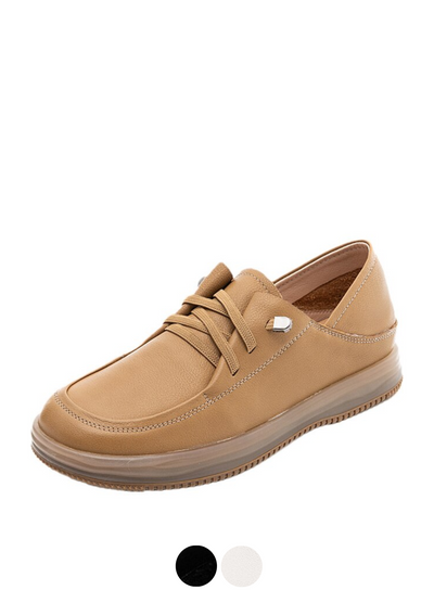 platform loafers shoes color khaki size 10.5 for women