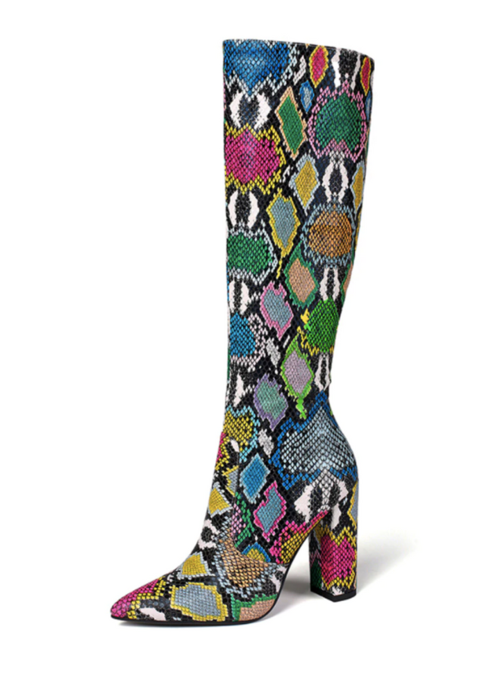 Almendra Boots knee Length