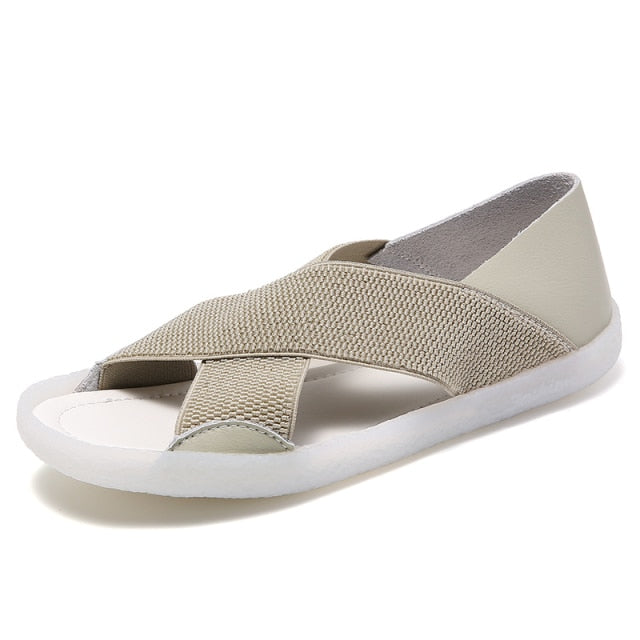 Cizne-Women_s-Sandal-Summer-Elastic-High-Quality-Comfortable-Breathable-Stretch-Fabric-Summer-Sandals-color- Khaki-USS-1.png