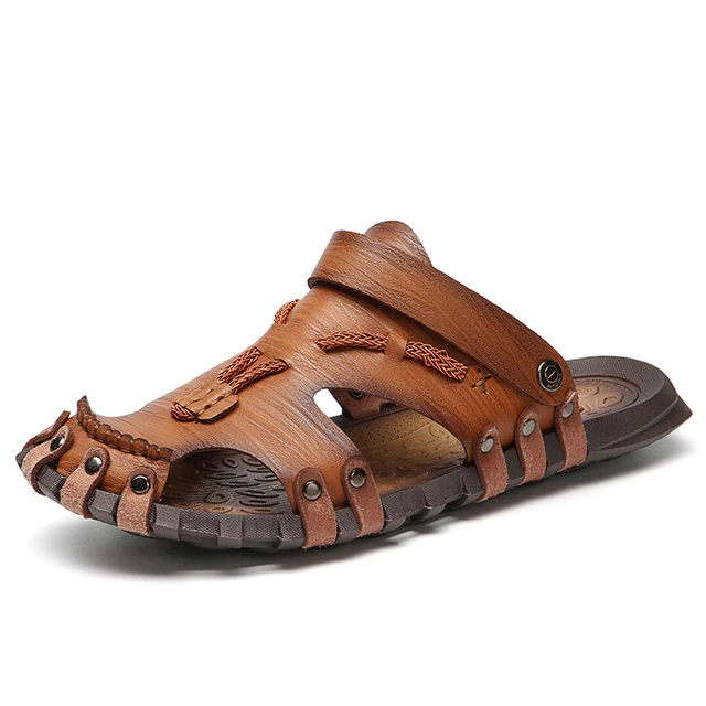 Shearer-Flat-sandals-for-men-color-brown-USS-seller-shoes-1.png