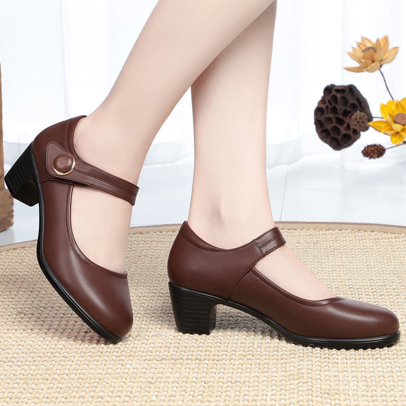 Pump Shoes Color Brown Size 9 for Women